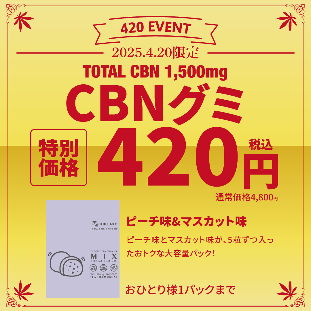 【新基準対応】CBNグミ ピーチ味&マスカット味 - 画像 (14)