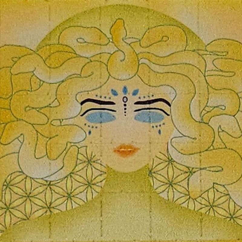 1S-L$D メデューサ柄 【150】