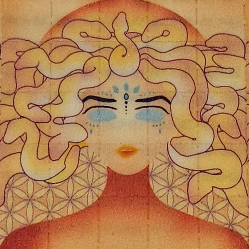 1S-L$D メデューサ柄 【300】