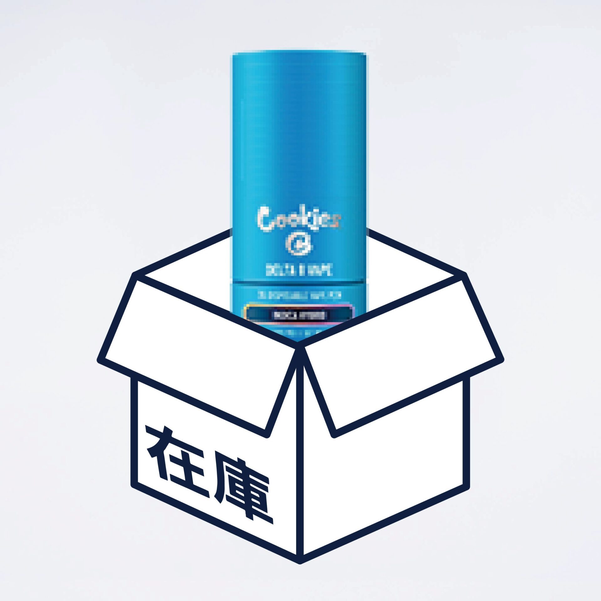 原材料　Cookiesカートリッジ＆化粧箱