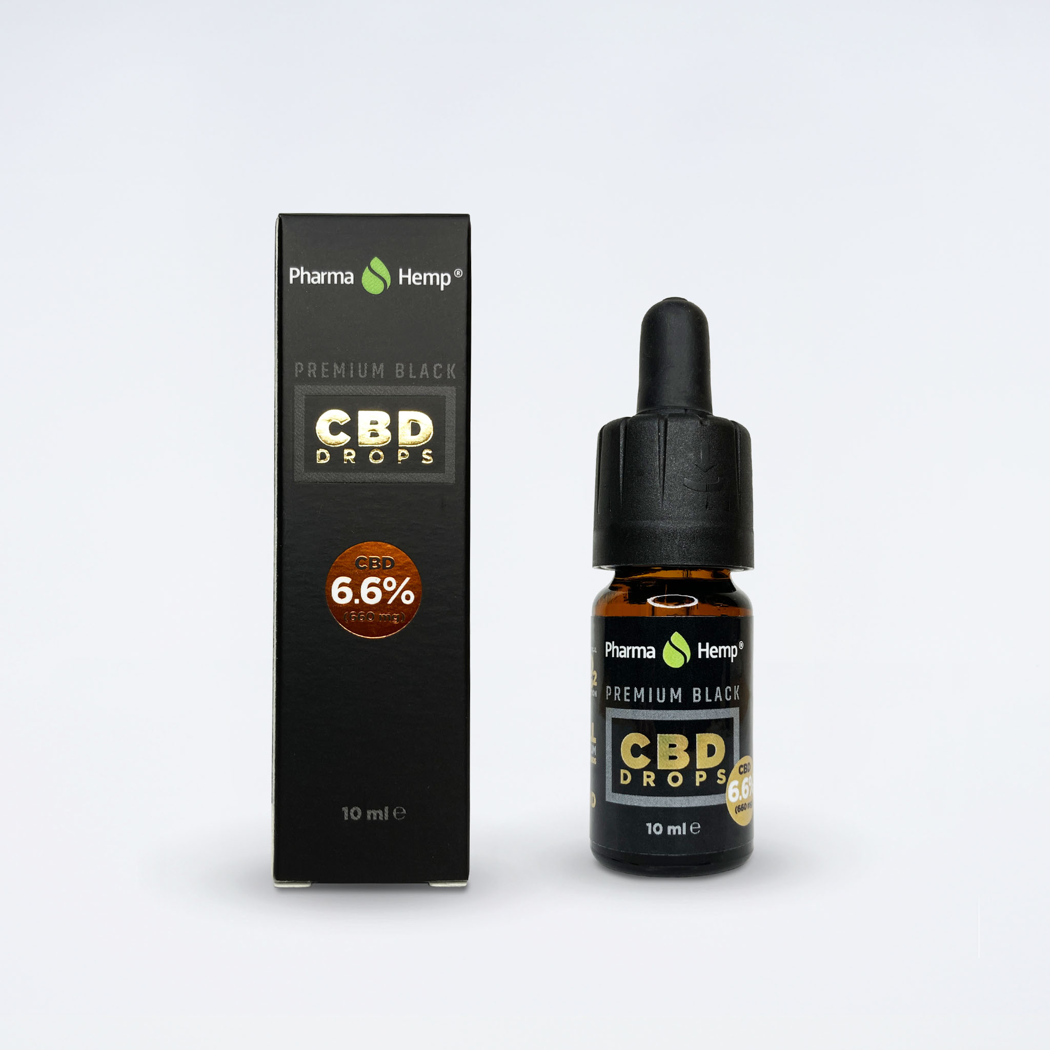 CBDオイル　プレミアムブラック（PharmaHemp）