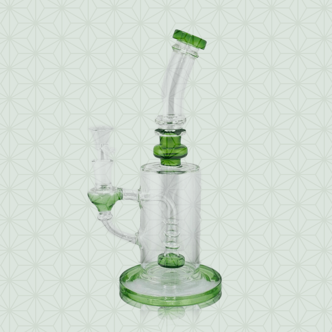 グリーンガラスリサイクラーボング